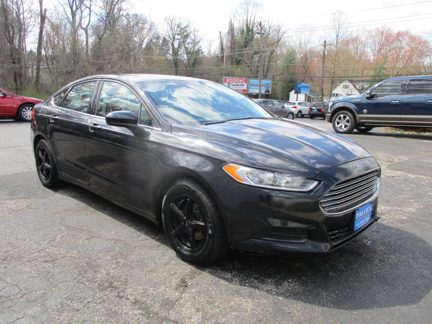 2014 BLACK Ford Fusion (1FA6P0G74E5) , AUTOMATIC transmission, located at 540a Delsea Drive, Sewell, NJ, 08080, (856) 589-6888, 39.752560, -75.111206 - Photo#9